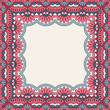 çiçek oryantal desenli.