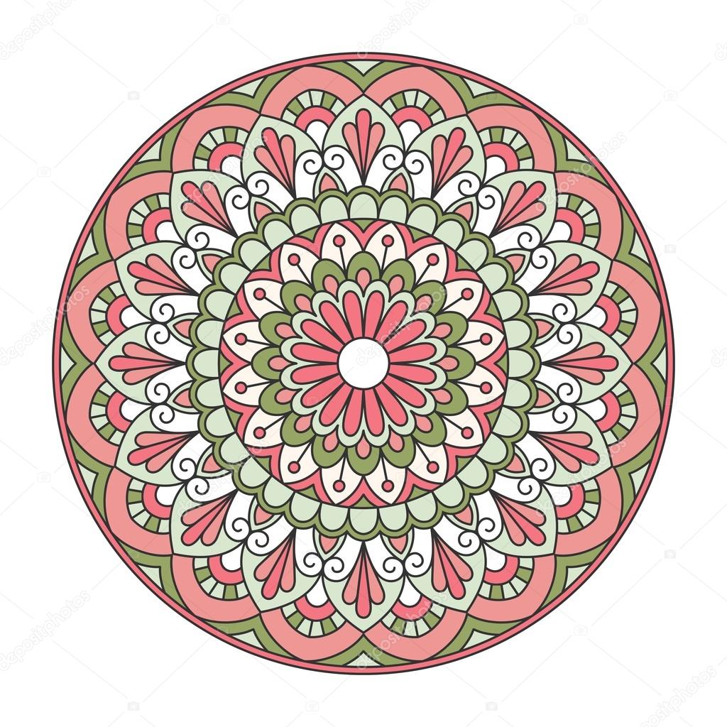 Download Mandala. Ornamental round pattern. — Stock Vector ...