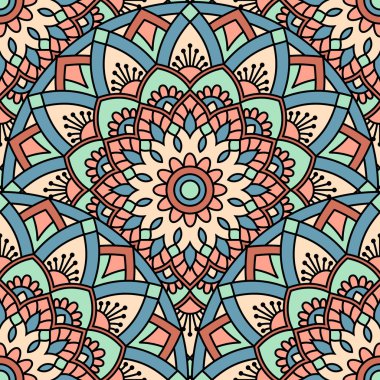 sorunsuz oryantal desen.