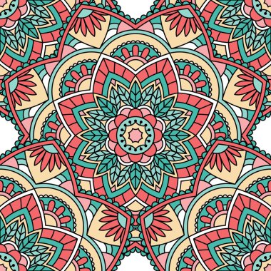 sorunsuz oryantal desen.