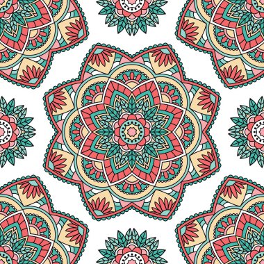 sorunsuz oryantal desen.