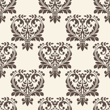 Klasik dikişsiz desen.