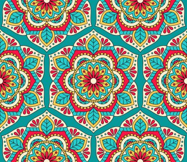 sorunsuz oryantal desen.