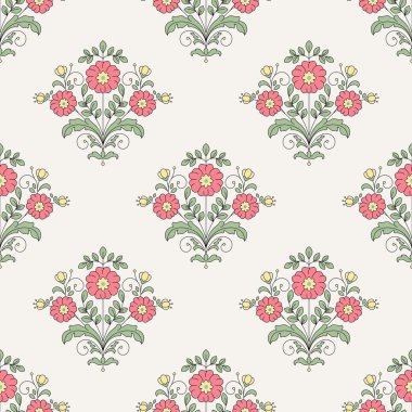 sorunsuz oryantal desen.