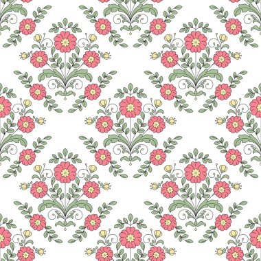 sorunsuz oryantal desen.