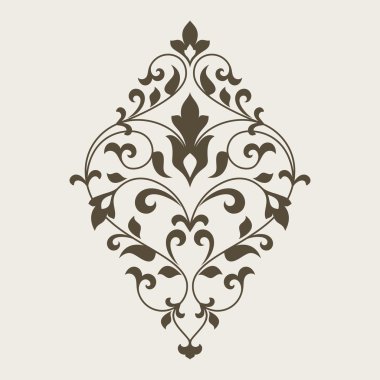 Tasarım için süs çiçek ögesi.