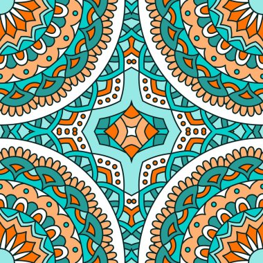 sorunsuz oryantal desen.