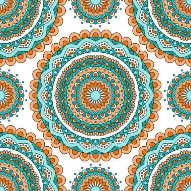 sorunsuz oryantal desen.