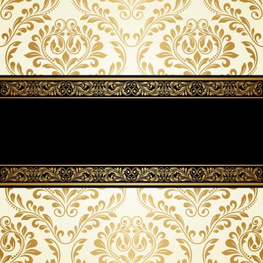 Vintage tebrik kartı.