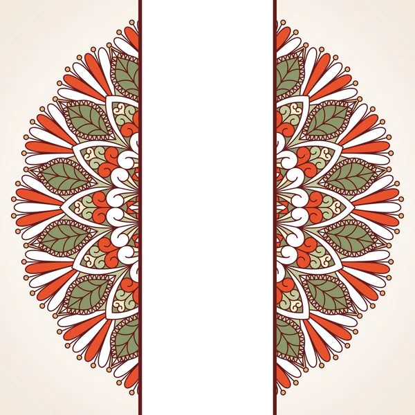 Floral oriental modèle . — Image vectorielle