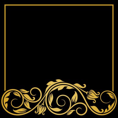 Vintage tebrik kartı.