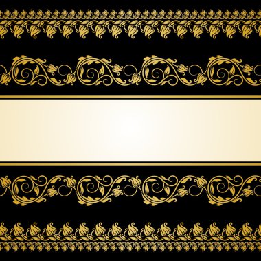 Vintage tebrik kartı.