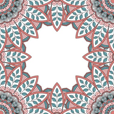 çiçek oryantal desenli.