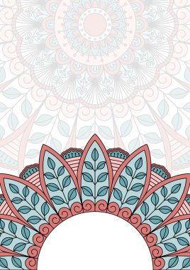 çiçek oryantal desenli.