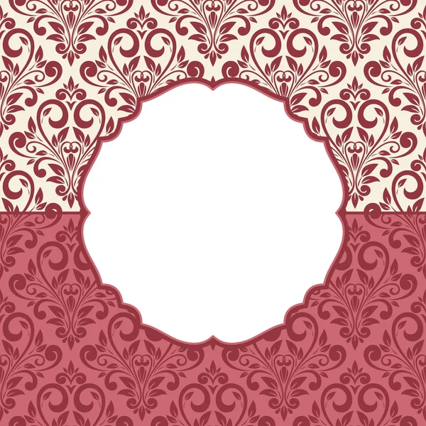 Carte de vœux floral. — Image vectorielle