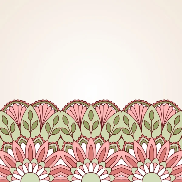 Floral oriental modèle . — Image vectorielle