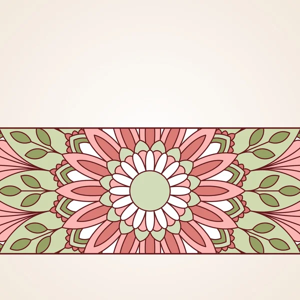 Floral oriental modèle . — Image vectorielle