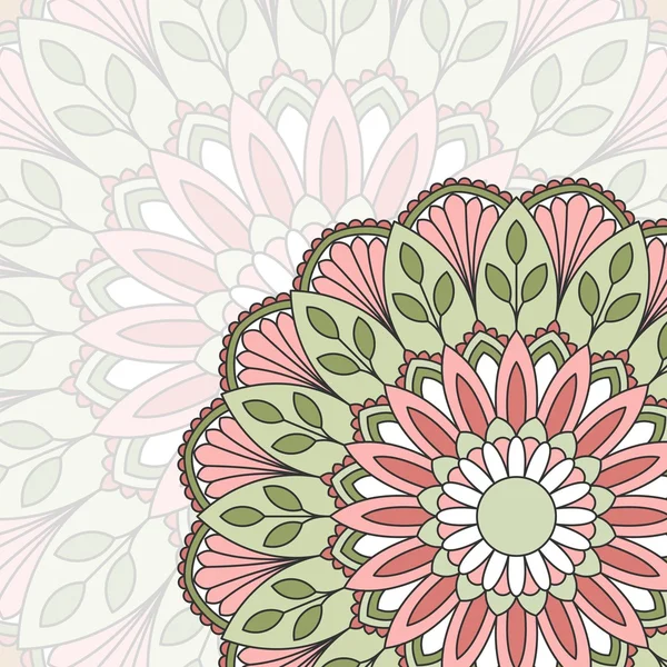 Floral oriental modèle . — Image vectorielle