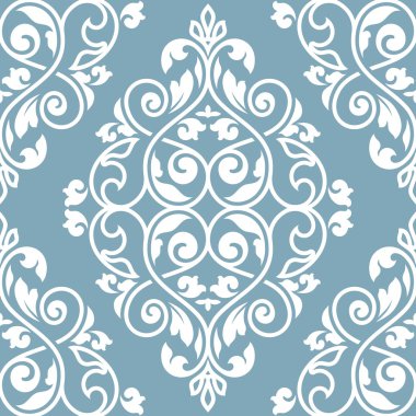 Dikişsiz damask deseni.
