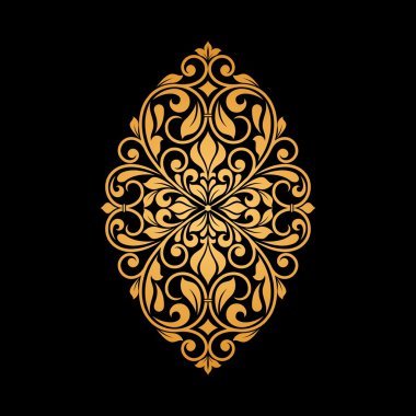 Tasarım için süs çiçek ögesi.