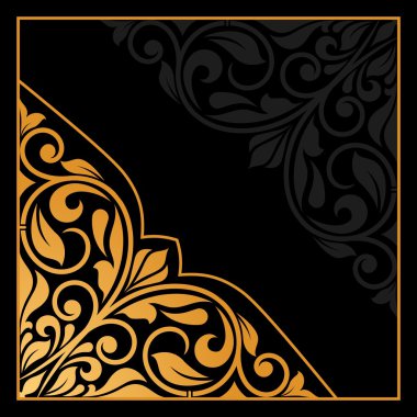 Çiçekli tebrik kartı..