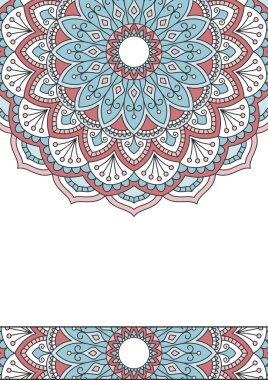 çiçek oryantal desenli.