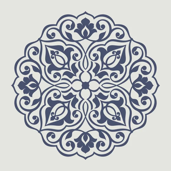 Patrón redondo persa . — Archivo Imágenes Vectoriales