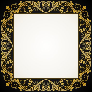 Vintage tebrik kartı.