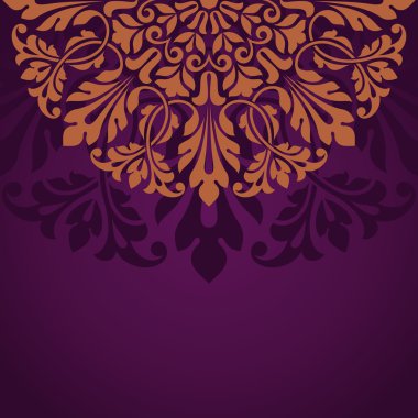 çiçek desenli Hint.