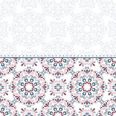 Çiçekli tebrik kartı..