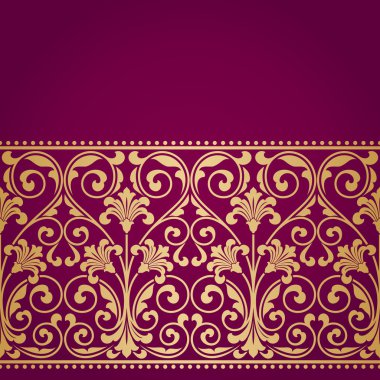 Çiçek desenli davetiye için.