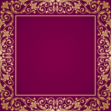 Çiçek desenli davetiye için.