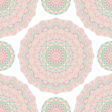 sorunsuz oryantal desen.