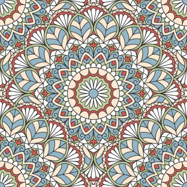 sorunsuz oryantal desen.