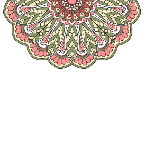 Patrón oriental floral . — Archivo Imágenes Vectoriales