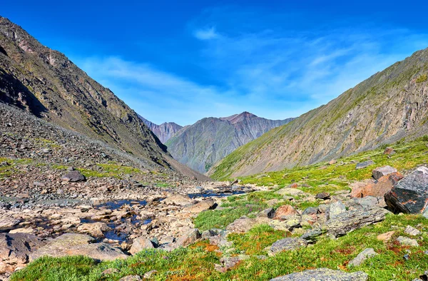 Siberian highlands. Tundra — Stock Photo, Image