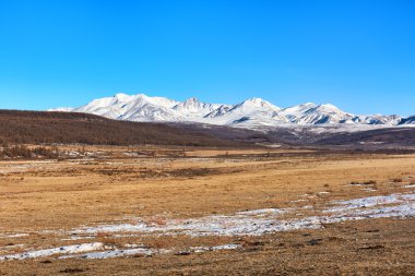 Mountain range Munku-Sardyk  clipart