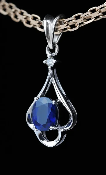 Ceylon sapphire — Stock Photo, Image