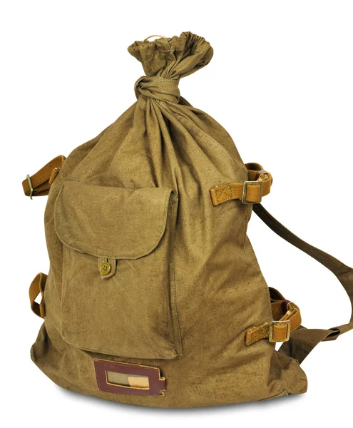 Army duffel bag — Stock Photo, Image