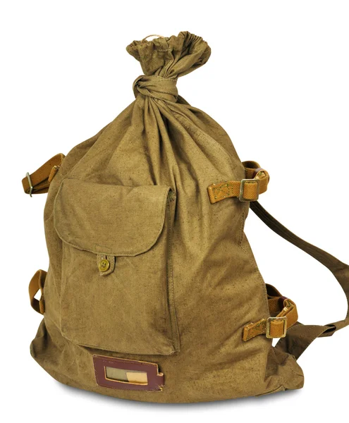 Leger duffel tas — Stockfoto