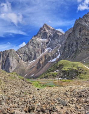 Sibirya Alps. Tunka aralığı. Sayan Dağları.