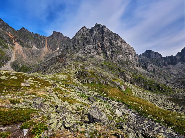 Mountain tundra ridge — Stock Photo, Image