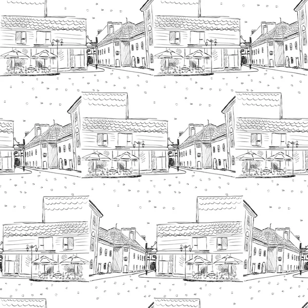 Vector city sketch