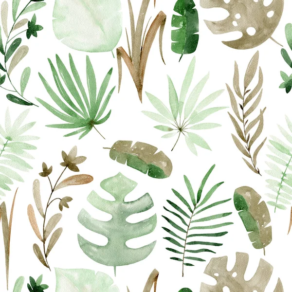 Tropical seamless pattern — Stock Photo, Image