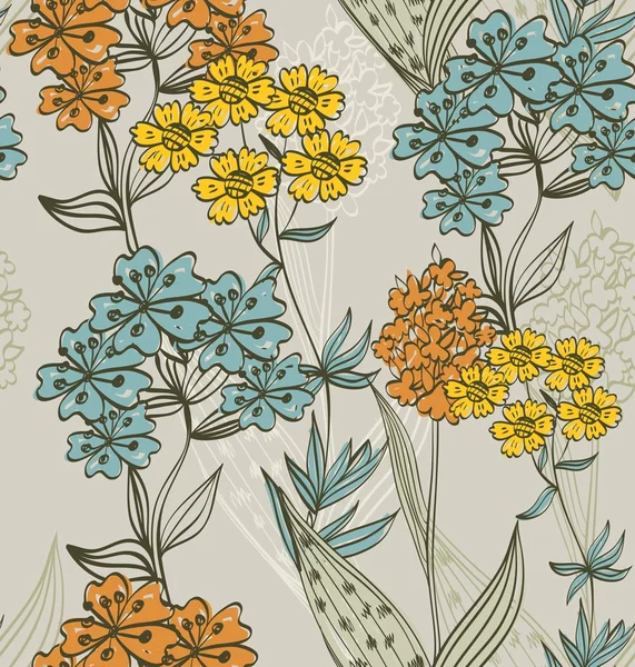 Fondo floral — Archivo Imágenes Vectoriales