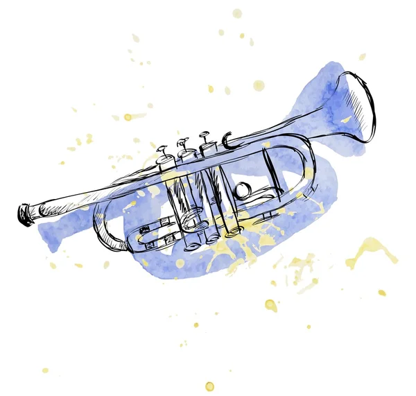 Trumpet — Stock Vector