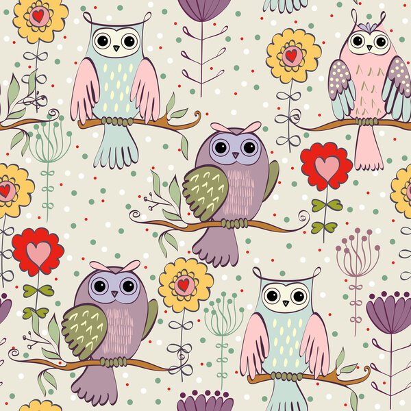 Vector seamless pattern