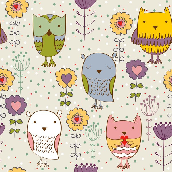 Vector seamless pattern