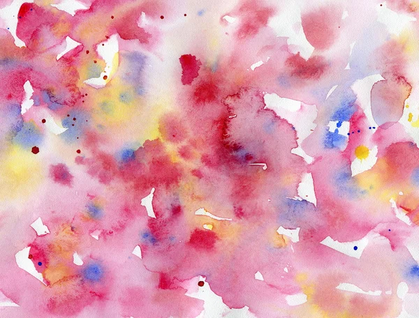 Pink watercolor background — Stock Photo, Image