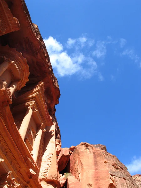 Tesoro a Petra — Foto Stock